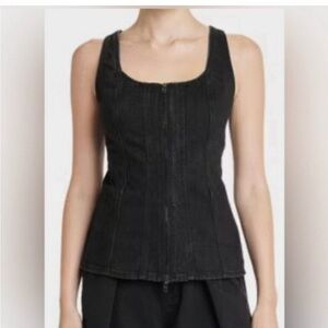 Universal Thread Black Denim Tank Top